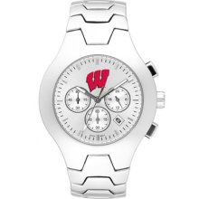 Wisconsin Badgers Mens Hall-of-Fame Watch LogoArt