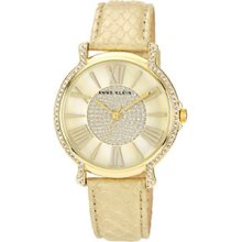 Women's Crystal Bezel Watch