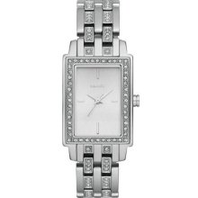 Women's dkny essential and glitz steel watch ny8623