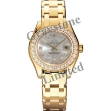 Women's Rolex Oyster Perpetual Lady-Datejust Pearlmaster Watch - 80298_MOPDDDB