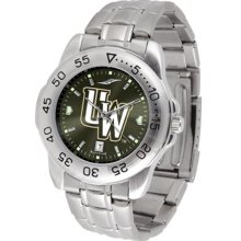 Wyoming Cowboys UW Mens Sport Anochrome Watch