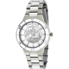 York Mets Game Time Pearl Wrist Watch