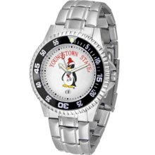 Youngstown State Penguins YSU Mens Steel Bandwrist Watch