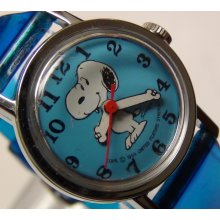 1958 Snoopy Silver Ladies Watch - Mint