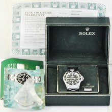 1983 Rolex Submariner 5513 W/ Box Warranty Card & Papers Cal 1520 26j