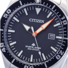 2012 Model Mens Citizen Promaster Eco-drive 200m Pro-divers Bn0100-51e