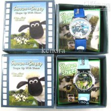 40pc Shawn The Sheep Wrist Watches With Boxes Xmas Gift