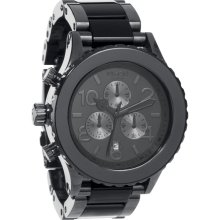 42-20 Chrono Gunmetal Black Acetate