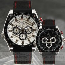 5 Dial Accurate Date&day Automatic Mechanical Men Luxury Sport Watch Rubber