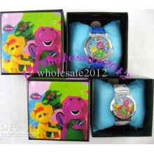 50pcs Barney Watches With Boxes Xmas Gift