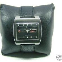 70's Rado Manhattan Daydate Black Dial Automatic Man's