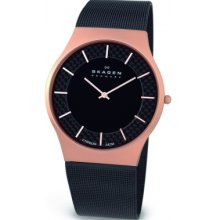 803XLTRB Skagen Mens Titanium Carbon Fibre Watch