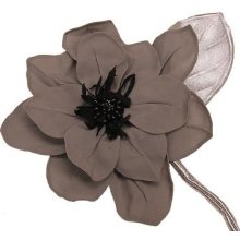 $874 Dolce & Gabbana Designer Flower Silk Brooch Gr