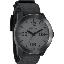 A243-2062 Nixon Mens The Corporal Matte Black Watch