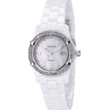 Accurist Lb1651w Ladies Core Ceramic White Watch