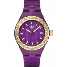 Adidas Mini Cambridge Date Window Purple Dial Women's watch #ADH2091