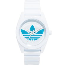 Adidas Mini Santiago White Dial Watch White