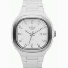 Adidas Seoul White And Silver Dial White Strap Sports Watch â€“ Adh2578