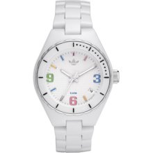 Adidas Women's 'cambridge' White Plastic Watch