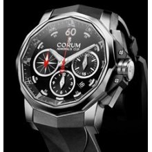 Admirals Cup Challenge Chronograph (SS / Black / Strap)