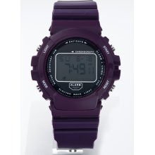 ADVANCE WATCH COMPANY LTD. Unisex Ana Digit LCD Purple with Watch