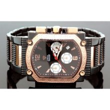 Agua Master 0.16ctw Mens Diamond Watch w323WW