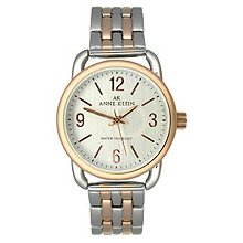 AK Anne Klein Two-tone Bracelet Silver Dial Women's watch #10/9717SVRT