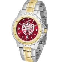 Alabama 2012 Bcs National Championship Watch Mens 2-tone Competitor Anochrome