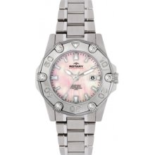 ALB00030-W-07 Rotary Ladies Aquaspeed Steel Watch