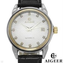 ALGEER Brand New Gentlemens Date Automatic Watch With Genuine Crystals