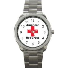 American Red Cross Sport Metal Watch Gift model 32977381 - Red - Metal