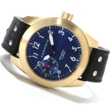 Android Men's Skyguardian Mechanical Leather Strap Watch BL