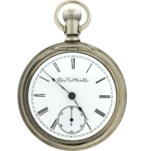 Antique ELGIN Pocket Watch with Rare Nickel Swing-out Case