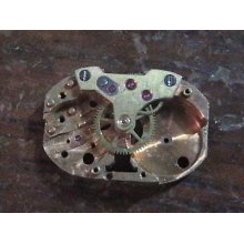 Antique Wristwatch Movement Lorsa 514 For Repair