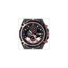 Aqua Master Chronograph Mens Black Rose PVD Watch