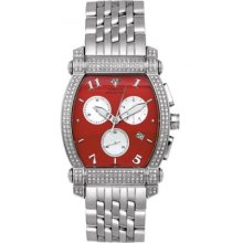 Aqua Master Diamond Watch Unisex Stainless Steel Watches With Half Full Diamonds 15-7W