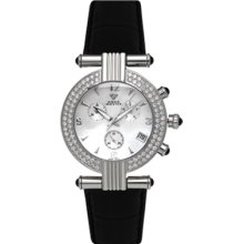 Aqua Master Men's Two Row Big Diamond Watch, 3.25 ctw