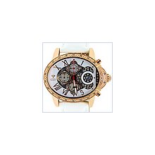 Aqua Master Rose Oval Diamond Womens Watch