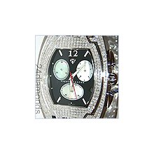 Aqua Master Tonneau 3.50 ct Diamond Men's Watch 0035A