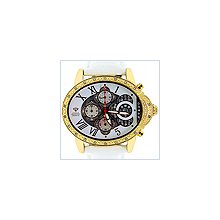 Aqua Master Yellow Oval Diamond Womens Watch