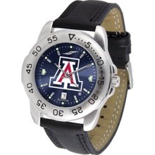 Arizona Wildcats Leather Anochrome Dial Watch mens/ladies