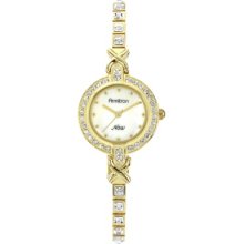 Armitron Women's Dress Watch With Crystal Accents - Gold