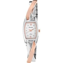 Armitron Womens Two-Tone Bangle Watch