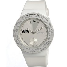 ATop Vwa Unisex Watch Primary Color: Silver / White Plastic