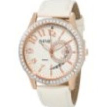 August Steiner Women's ASA837RG Swiss Quartz Baguette Bezel