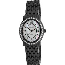 August Steiner Women's Dazzling Diamond Oval Bracelet Watch