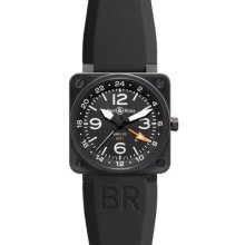 Authentic Bell & Ross Aviation Gmt Br-01-93 Automatic Mens Watch