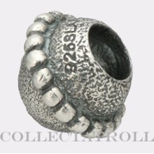 Authentic Trollbeads Silver Planet Bead Trollbead