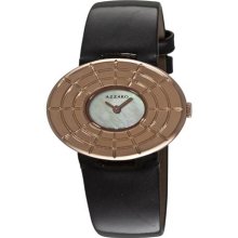 Azzaro Sparkling Ladies Rose PVD Mother-of-Pearl Dial Watch