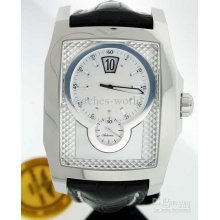 B Dive Steel Mens Watch Date Silver Dial Flying Square A28362 White